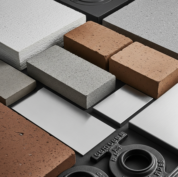 materiale ignifugo per stufe