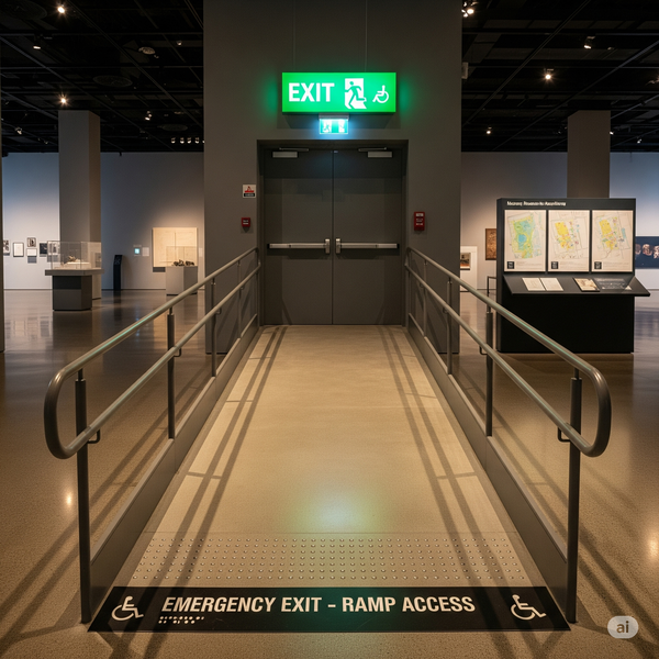 Uscite di sicurezza musei