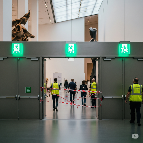 Uscite di sicurezza musei