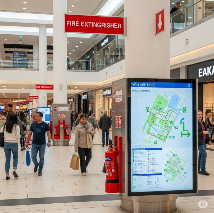 antincendio centri commerciali