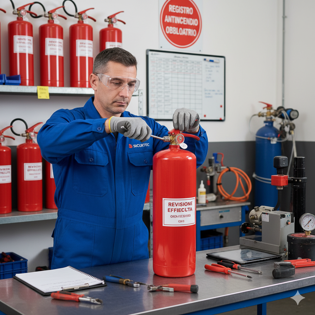 Revisione estintori
