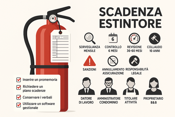 Scadenza estintore