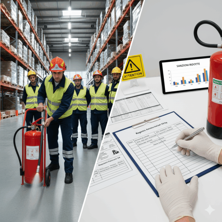 Estintore carrellato 30 kg normativa