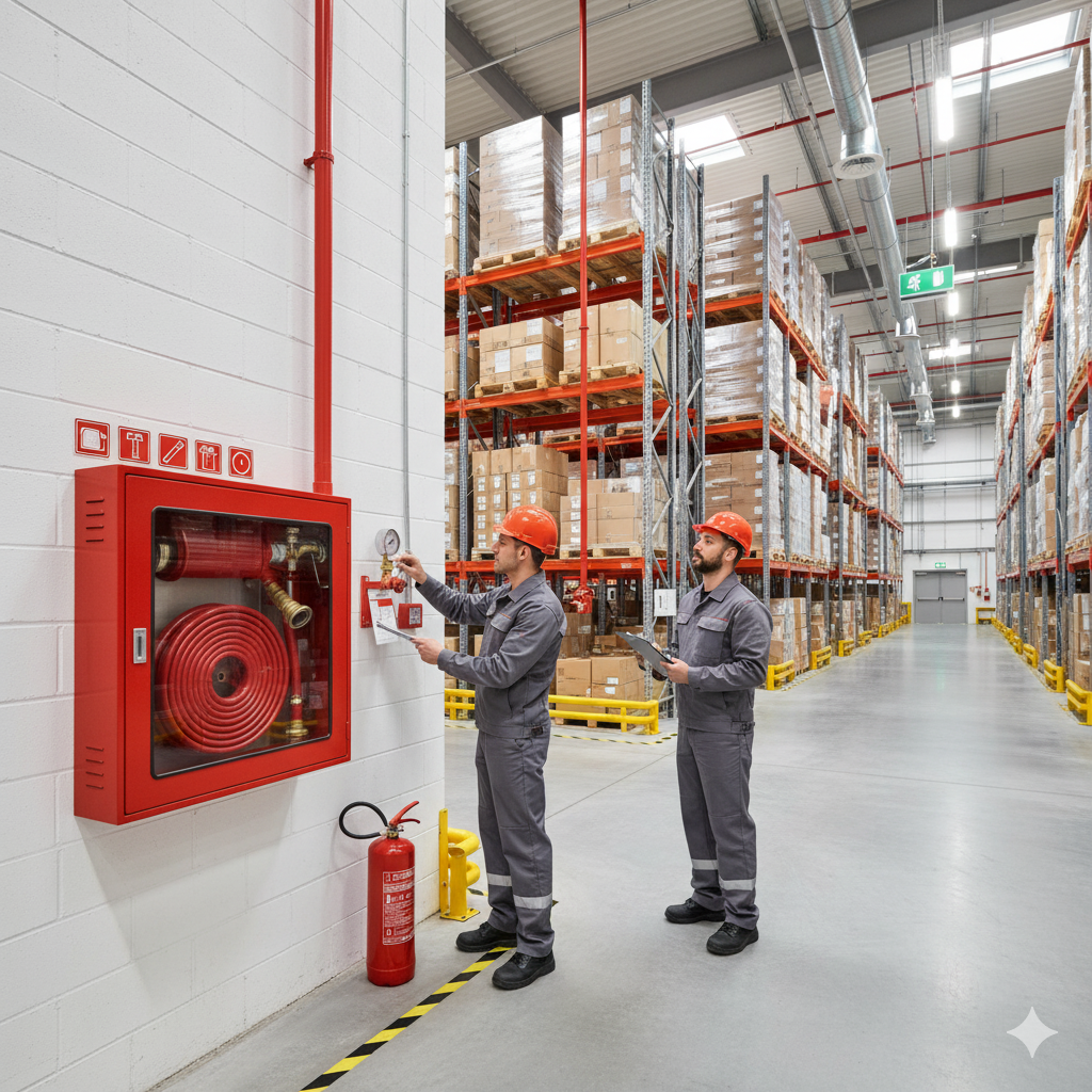 Idrante a muro per aziende